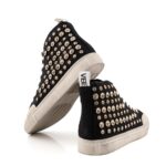 Emanuélle Vee Sneakers Donna Alta con Maxi Swarovski