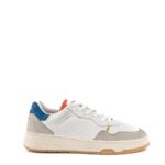 Crime London Sneakers Uomo Timeless Low Top Bianca e Grigia