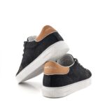 Crime London Sneakers Uomo Low Top Essential in Nabuck Blu