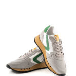 Valsport Sneakers Uomo Modello Magic Heritage Grigio con Logo Verde