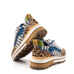 Emanuelle Vee Sneakers Donna Zeppa Multicolor