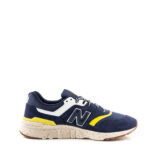 New Balance Sneakers Uomo 997 Blu e Fluo