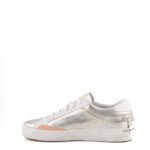 Crime London Sneakers Donna Low Top Distressed Argento