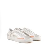 Crime London Sneakers Donna Low Top Distressed Argento