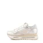 Crime London Sneakers Donna Platino con Zeppa