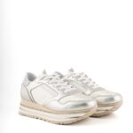 Crime London Sneakers Donna Platino con Zeppa