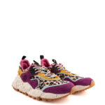Flower Mountain Sneakers Donna Viola e Leopardato