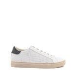 Crime London Sneakers uomo Bianca Forata