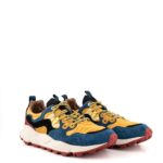 Flower Mountain Sneakers Uomo Azzurra e Gialla