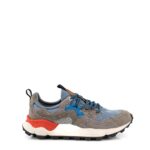 Flower Mountain Sneakers Uomo Grigia e Azzurra