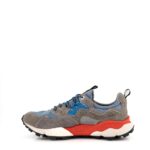 Flower Mountain Sneakers Uomo Grigia e Azzurra