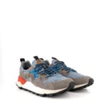 Flower Mountain Sneakers Uomo Grigia e Azzurra