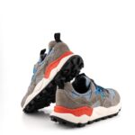 Flower Mountain Sneakers Uomo Grigia e Azzurra