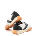 Keh-Noo Sneakers Uomo Bianca Logo Nero