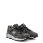 New Balance Sneakers Uomo 991 Nabuck Grigio Antracite