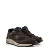 New balance 991 pelle marrone online