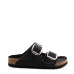 Birkenstock Arizona Donna Big Buckle Pelle Nera