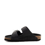 Birkenstock Arizona Donna Big Buckle Pelle Nera