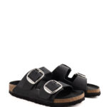 Birkenstock Arizona Donna Big Buckle Pelle Nera