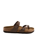 Birkenstock Mayari Unisex Birko Flor Scamosciato Mocca