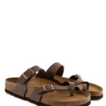 Birkenstock Mayari Unisex Birko Flor Scamosciato Mocca