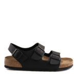 Birkenstock Milano Uomo In Birko Flor Nero