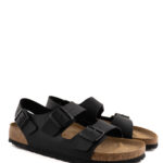 Birkenstock Milano Uomo In Birko Flor Nero