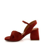Matteo Pitti Sandalo Donna In Camoscio Rosso