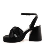 Poesie Veneziane Sandalo Donna Nero Con Plateau
