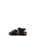 Birkenstock New York Sandalo Bambino In Birko Flor Nero