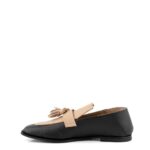 Seboy's Mocassino Donna Bicolore Con Nappe