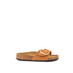 Birkenstock Madrid Big Buckle Donna In Nabuck Pesca