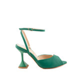 Matteo Pitti sandalo Verde Con Tacco Scultura