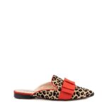 Status Sabot Donna Leopardato Con Fiocco