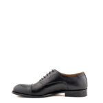 Exton Stringata Uomo In Pelle Nera