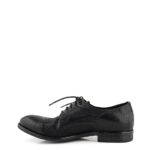 Hundred 100 Stringata Uomo Pelle Nera Microforata