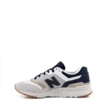 New Balance Sneakers Uomo 997 Bianca Grigia E Blu