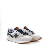 New Balance Sneakers Uomo 997 Bianca Grigia E Blu