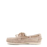 Sebago Docksides Portland Uomo In Camoscio Sabbia