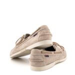 Sebago Docksides Portland Uomo In Camoscio Sabbia