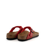 Birkenstock Gizeh Donna Birko Flor Rosso Lucido