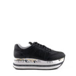 Premiata Sneakers Donna Beth 4039 Pelle Total Black