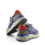 Premiata Sneakers Uomo Mick 5890 Grigia E Blu