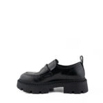 Ash Mocassino Genial Donna Abrasivato Nero