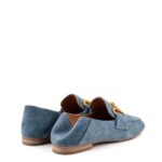 Bibi Lou Mocassino Donna Celeste Con Staffa