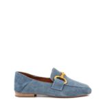 Bibi Lou Mocassino Donna Celeste Con Staffa