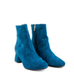 Carmens Tronchetto Donna Camoscio Pavone Con Zip