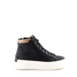 Crime London Sneakers Alta Donna Nera Platform