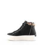 Crime London Sneakers Alta Donna Nera Platform