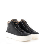 Crime London Sneakers Alta Donna Nera Platform